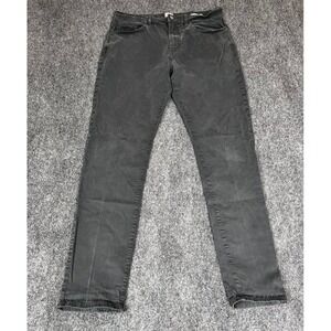 Flint and Tinder Jeans MensDark Gray Tapered Fit Stretch Made in USA Size 33X34